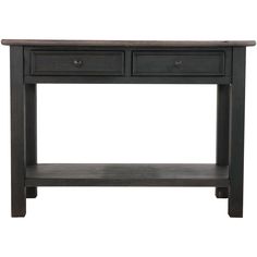 Tyler Creek Console Table - QK1026454_ASHL_PRI_OL Black Sofa Table, Traditional Hardware, Sofa Console Table, Black Console Table, Spring Furniture, Sofa Console, Mesa Exterior, Black Sofa, Wooden Sofa