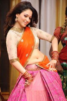 Tamanna Latest Hot Navel Show Photos in Half Saree | Movie Photos ... Low Waist Saree, Glamour Outfit, Saree Navel, Bridal Photoshoot, Indian Models, Hottest Pic, Asian Outfits, Show Photos, Half Saree