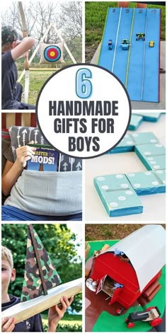 handmade gifts for boys that are easy to make