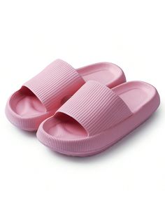 Specifications:Material: EVA.Heel: 1.57".Size: Women 5-14; Men 4-12.Features:[Super Soft & Lightweight]Latest Technology-Super Soft Home Slippers use ultra rebound soles to make you feel like you are stepping on the cloud, giving you a sense of cloud feet, And Lightweight material is more comfortable than rubber slippers / sandals.[Thick Sole Design]Different from other plastic home slippers, this pair of massage slippers use about 1.6 inch - 4cm thick sole, which makes you taller and more wear- Pink Vacation, Striped Bedroom, Men Shower, Rubber Slippers, Shower Shoes, Bedroom Slippers, Shower Bathroom, Outdoor Slippers, Home Slippers