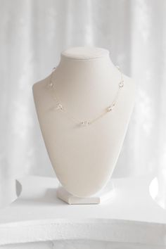 Your Dearest Dove jewelry is handcrafted with high-quality materials. Made in the USA, The Agatha Necklace features Swarovski crystals on a dainty 14k gold filled chain, complete with a Swarovski crystal detail on the chain extender. This design is also available in 925 sterling silver. Hypoallergenic. Shop the 925 Sterling Silver Agatha Necklace: https://yourdearestdove.etsy.com/listing/1739808523/agatha-necklace-handcrafted-swarovski Sizing & Care The Agatha Necklace is a standard 16 inch leng Agatha Necklace, Dove Jewelry, Chain Extenders, Premium Gift, Gold Filled Chain, Link Necklace, Sterling Silber, Swarovski Crystal, Favorite Jewelry