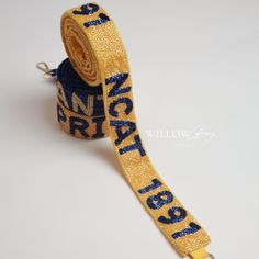 Add a touch of charm and a dash of sparkle to your game-day ensemble with our NCAT 1891 Beaded Purse Strap, inspired by NC A&T SU. This stylish accessory is the perfect way to showcase your pride while elevating your look for stadium events, tailgate parties, homecoming, and beyond. Handcrafted with love by talented artisans in India, each beaded strap is a unique masterpiece, just like you. The intricate seed bead design on one side beautifully contrasts with the smooth satin or felt backing, o Ncat Aggies, Beaded Purse Strap, Tailgate Parties, Beaded Strap, Favorite Purse, Tailgate Party, Functional Accessories, Purse Strap, Bead Designs