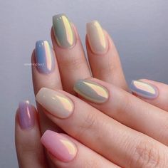 Gel French Manicure, Beauty Nails Design, Short Nail Designs, Glitter Nail Art, Chic Nails, Short Acrylic Nails, Nail Arts, Gel Manicure, French Manicure