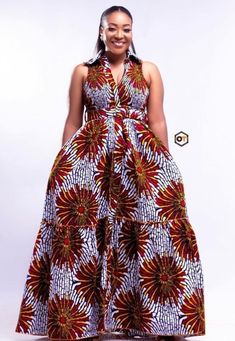 Strapless Maxi Dress For Dress Down Occasions, Maxi Gown Styles, Ankara Maxi Gown, African Print Maxi Dress, African Attire Dresses, African Fabric Dress, Long African Dresses, Best African Dresses