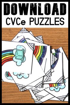 printable cvce puzzles for kids to play with