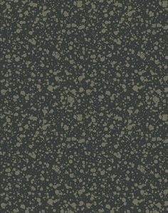 a black and green wallpaper with lots of small dots on the side of it