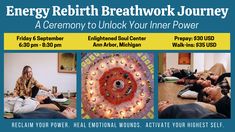 Energy Rebirth Breathwork Journey: Unlock Your Inner Power with Rachel Constantino Reclaim Your Power, Movement Meditation, Inner Power, Limiting Beliefs, Holistic Healing, Let Go, Letting Go, Shed, Meditation