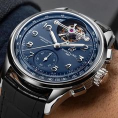 Luxurious Things, Breitling Watches, Leather Watch Strap, Beautiful Watches, Luxury Watches For Men, Wristwatch Men, Wrist Watches, Watch Collection