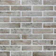 a white brick wall with no mortar or mortar