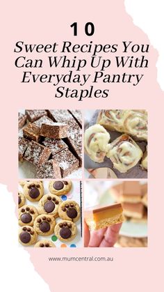 sweet recipes you can whip up with everyday pantry staples by munchmedial com au