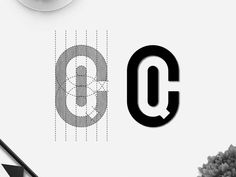 the letters q and c are placed next to each other