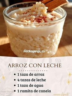 Mexican Rice Pudding, Latin Desserts, Peruvian Desserts, Nicaraguan Food, Bbq Pitmasters, Creamy Rice Pudding, Rice Pudding Recipe, Creamy Rice, Peruvian Recipes