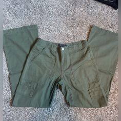 Never Worn Before Green Utility Pants From Aeropostale Utility Pants, Pants Color, Aeropostale, Boot Cut, Low Rise, Pant Jumpsuit, Pants For Women, Size Medium, Pants