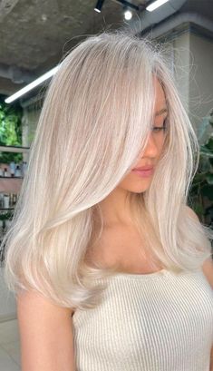 3. Light Honey Blonde Balayage Once holiday season over, you might want to revamp you hair and try a new hair color. Whether you... White Hair Highlights, Honey Blonde Balayage, Cute Blonde Hair, Perfect Blonde Hair, Summer Blonde Hair, Cute Blonde, Icy Blonde Hair, Cool Blonde Hair, Light Blonde Hair