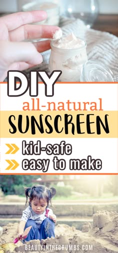 All Natural Sunscreen Recipe, Homemade Zinc Oxide Sunscreen, Homemade Sun Screen, Diy Zinc Oxide Sunscreen, Natural Sunscreen Recipe Sun Protection, Diy Mineral Sunscreen, Zinc Oxide Powder Uses, Diy Natural Sunscreen Recipe, Diy Sunblock Recipe