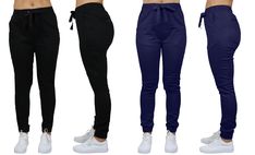 Find the Galaxy By Harvic Loose Fit Stretch Twill Women's Joggers 2 Pack at Michaels. com. Fashionable twill jogger is great for lounging, working out and everyday wear. These Galaxy By Harvic cotton stretch twill jogger pants are extremely fashionable and comfortable. These joggers are great for lounging, working out and everyday wear. Details: Available in multiple colors and sizes 2 pack Loose fit 2-side pockets and 2-back pockets with button closure Elasticized waistband and elasticized cuff Joggers Womens, Bottom Clothes, The Galaxy, Working Out, Jogger Pants, Black And Navy, Cotton Twill, 2 Pack, Everyday Wear