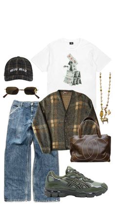 Autumn Fits, Streetwear Men Outfits, Y2k Grunge, School Outfit