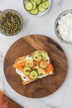 These sweet and savory cottage cheese toast toppings make the perfect quick breakfast or easy snack! Creamy cottage cheese paired with sweet or savory toppings – like avocado, smoked salmon, banana, or nut butter – is always delicious. Here are lots of cottage cheese toast flavor variations, from avocado and egg toast to peanut butter and jam cottage cheese toast. Avocado And Egg Toast, Savory Cottage Cheese, Avocado Smoked Salmon, Avocado And Egg