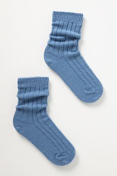 100% cotton Imported | Cannon Socks by Casa Clara in Blue, Women's, Cotton at Anthropologie 100% Cotton Socks, Blue Fits, Favorite Words, Timeless Accessories, Women Artisans, 50 Fashion, Cotton Socks, White Shop, Dress Codes