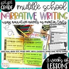 an interactive writing activity for middle school students