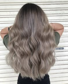 Light Ashy Brown Balayage, Ashy Light Brown Hair Balayage Brunettes, Grey Balayage On Dark Hair, Super Subtle Highlights, Greige Balayage Hair, Dark Ashy Blonde Hair Balayage, Dark Blonde Hair Ashy, Mushroom Blonde Hair Color Balayage, Ashy Brown Blonde Hair Balayage