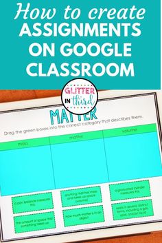 a classroom poster with the title how to create assignment on google classroom