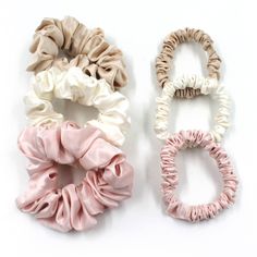 Mulberry Park Silks Scrunchies Ivory Pink Sand Large and Skinny Fall Festival Ideas, Diy Hair Scrunchies, Cozy Baby Room, Pink Desert, Business Vision, Silk Sheets, Silk Scrunchies, Festival Ideas, Silk Set