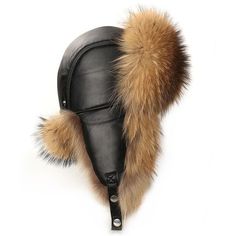 Product information: Treatment Process: Other Fabric name: artificial leather Color: caramel, gray, black Style of Crown: Dome Size: L(58-60cm) Leather characteristics: artificial leather Function: neck protection, warm, windproof Suitable season: Winter Style: New Chinese style Packing list: A hat Product Image: Cap Man, Fur Trapper, Fur Trapper Hat, Trapper Hat, Winter Hats For Men, Ski Hats, Trapper Hats, New Chinese Style, Fur Hat