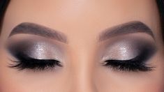 Smokey Eye With Shimmer, Settle Eyeshadow Looks, Natural Smoky Eyeshadow For Brown Eyes, Soft Brown Smokey Eye Tutorial, Make Up For Champagne Dress Eye Makeup, Smokie Eyes Tutorial, Natural Smokey Eye Makeup Brown Eyes, Elf Eyeshadow Palette Tutorial, Eye Makeup Smoky Eyes