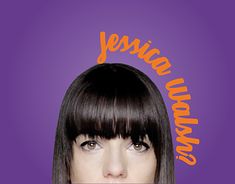 a woman with black hair and bangs has the words jesus loves me on her forehead