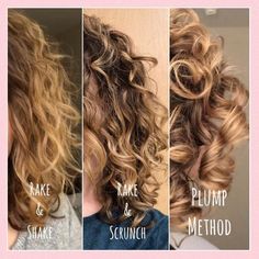 Plump Hair, Fluffy Curls, Different Curls, Big Curls, Hair Lotion, Hair Techniques, Curly Girl Method, Bouncy Curls, Rosie Huntington Whiteley