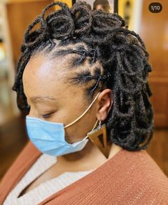 Bob Dreadlocks Hairstyles, Corn Roll Hair Styles, Microloc Styles, Short Dreadlocks Hairstyles, Natural Hair Maintenance, Dreadlocks Hair Care, Hair And Skin Vitamins