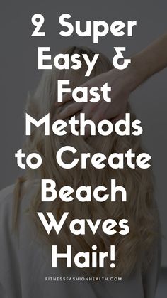 Those tutorials are so easy & fast!!!! I was able to do beach waves myself within 15 minutes! Create Beach Waves Hair, Beach Waves With Straightener, Curling Iron Short Hair, Flat Iron Short Hair, Short Beach Waves, Beach Waves With Flat Iron, Beach Waves Long Hair, Hair With A Straightener, Beach Wave Perm