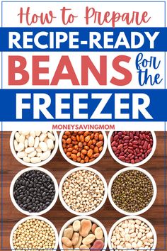 how to take dried beans and cook and freeze them Budget Friendly Meals Healthy, Freeze Beans, Winter Evening, Cool Winter, Canned Beans, Cheap Dinners, Plan B, Frugal Meals