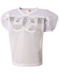 Youth Drills Polyester Mesh Practice Jersey - WHITE - L/XL | A4 Athletic Youth Drills Polyester Mesh Practice Jersey T-Shirt in White Size Large/XL Zip Hoodies Womens, Hoodies Mens, Sleeveless Hoodie, Youth Hoodies, Athletic Apparel, Family Outfits, Drills, Athletic Wear, Wholesale Clothing