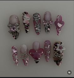 Corset Nails, Nails Care, Junk Nails, Card Stickers, Hello Nails, Hippie Nails, Why Read, Y2k Nails