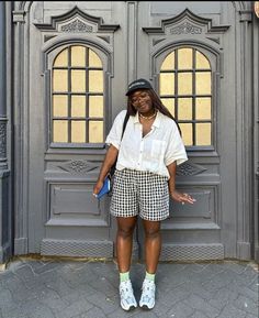 Dahana - looks de festa junina - vichy - Verão - Estados Unidos - https://stealthelook.com.br Summer Comfy Outfit, Daily Aesthetic, Comfy Summer Outfits, Patterned Pants, Midsize Fashion, Estilo Real, Look Plus Size, Comfy Outfit, Fashion Friday