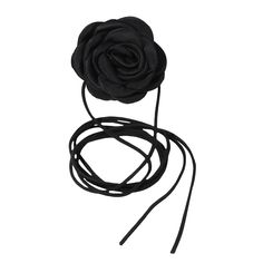 PRICES MAY VARY. Gothic Flower Long Necklace - Elegant Velvet Collar Choker, Adjustable design allows you to wear it at any length to match your style and preference, Suitable for women girls' summer dress Unique Style Velvet Choker - Romantic, very delicate looking, perfect size flower design for any outfit.Flower Size: 2.36"(6cm) Comfortable Soft Velvet Neckband - Material: Soft Velvet, Lightweight and Comfortable to Wear, Extra Long String Fit for All Neck Size. Black Y2K Accessory Goth Jewel Black Flower Choker For Gifts, Black Steampunk, Gothic Flowers, Christmas Wedding Party, Flower Choker Necklace, Collar Necklaces, Velvet Choker Necklaces, Choker Collar Necklace, Y2k Accessories