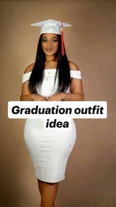 Graduation Dress Inspo 2024, Long Graduation Dresses High School, Graduation Gown Outfit Ideas, Graduation Outfit Ideas With Gown, Graduation Dress University Black Women, School Award Ceremony Outfit, Black Graduation Dress High School, Graduation Gown Ideas, Commencement Outfit