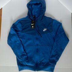 Nikes Zip Up Hoodie And Pants Nike Jumpsuit, Hoodie And Pants, Coats Men, Nike Zip Up, Nike Blue, Zip Up Hoodie, Men's Nike, Mens Coats, Nike Jacket