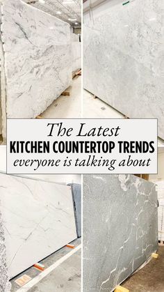 the latest kitchen countertops that everyone is talking about