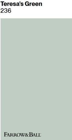 the farrow and ball color is green