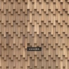 DuChateau - Wave Wall Coverings - Lugano Wood Texture Wall, Facade Pattern, Linear Motion, Wave Wall, Wall Panel Design, Bamboo Crafts, Deco Pattern, Wooden Ceilings