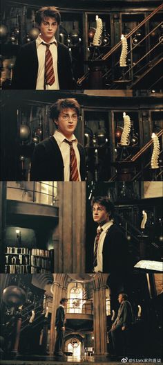 harry potter and hermione's hogwarts scene collage from the movies