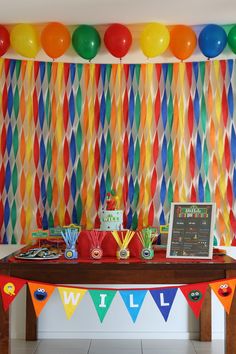 sesame street party decorations, food and cake ideas