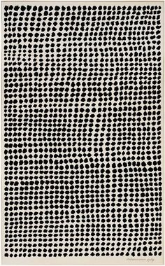 an abstract black and white pattern with circles