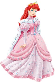 the princess from disney's sleeping beauty is shown in this hand - painted image