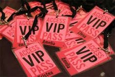 pink tags with black letters on them that say,'access to the pass '