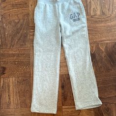 Gap Sweatpants. Never Worn With Tags Size L Straight Leg Casual Winter Playwear Pants, Gap Cotton Bottoms For Winter, Gap Cotton Bottoms For Playwear, Gap Joggers, Gap Sweatpants, Grey Sweats, Sweat Set, Kids Bottoms, Christmas List