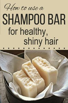 You've heard of shampoo bars - they are healthy alternatives to the detergents that are sold as liquid shampoo, and they are so convenient for travel too. Lots of lather, no harmful ingredients, no plastic bottles or waste... here's HOW to use a shampoo bar. Build A Pantry, Aleppo Soap, Shampoo And Conditioner Bars, Job Loss, Conditioner Bars, Built In Pantry, Solid Shampoo Bar